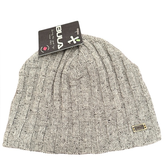 Bula Accessories - NWT Bula Gray Beanie Hat